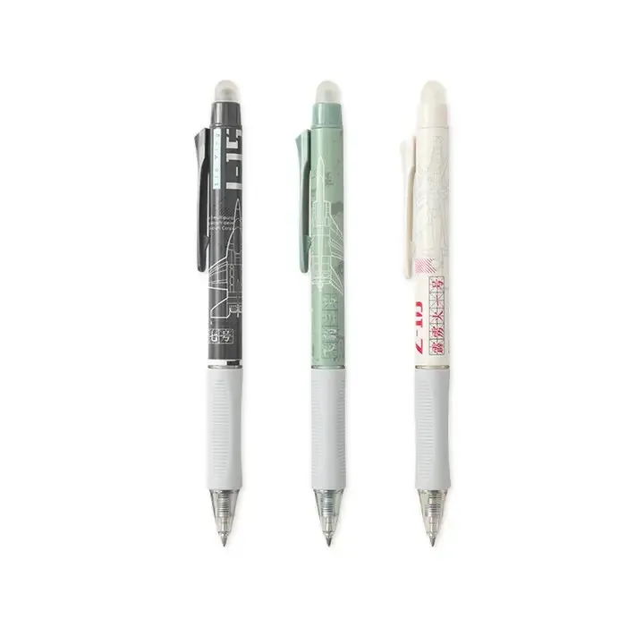 Borrador borrable modificado para requisitos particulares de la pluma de la tinta del gel de la fricción de los efectos de escritorio de las hojas de trabajo de regreso a la escuela del ODM del OEM